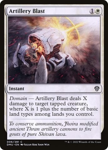 {C} Artillery Blast [Dominaria United][DMU 006]