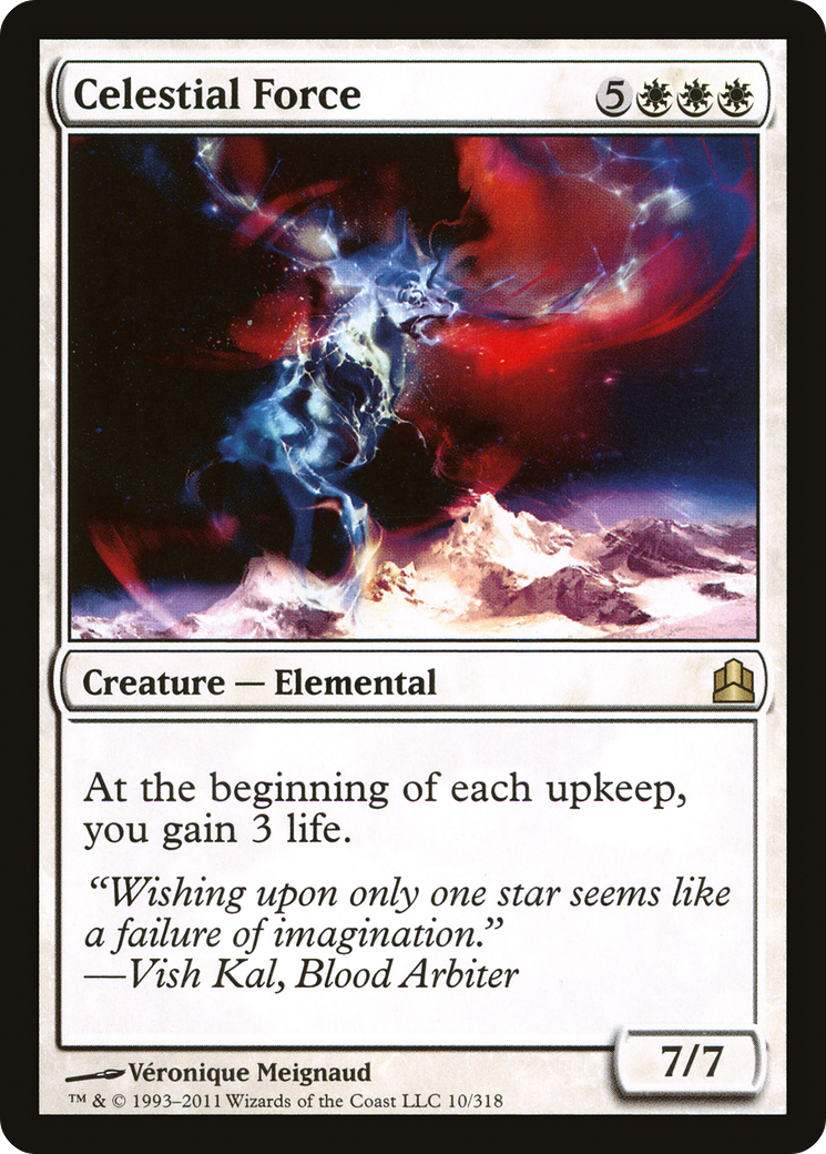 {R} Celestial Force [Commander 2011][CMD 010] - Misty Mountain Games