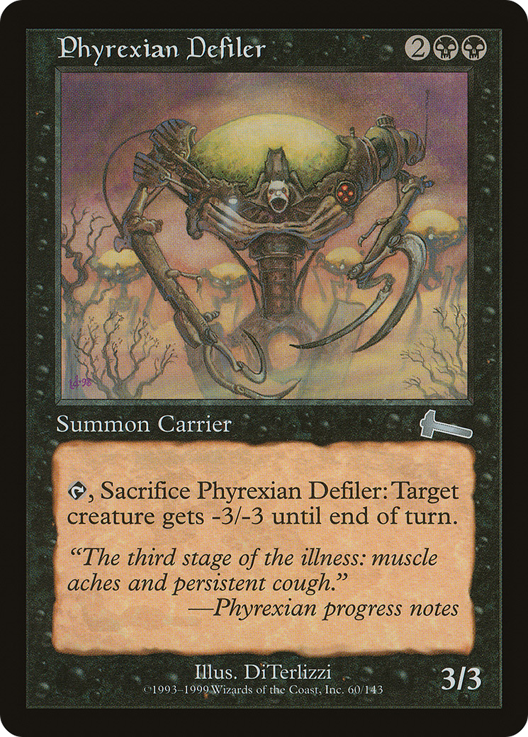 {C} Phyrexian Defiler [Urza's Legacy][ULG 060] - Misty Mountain Games