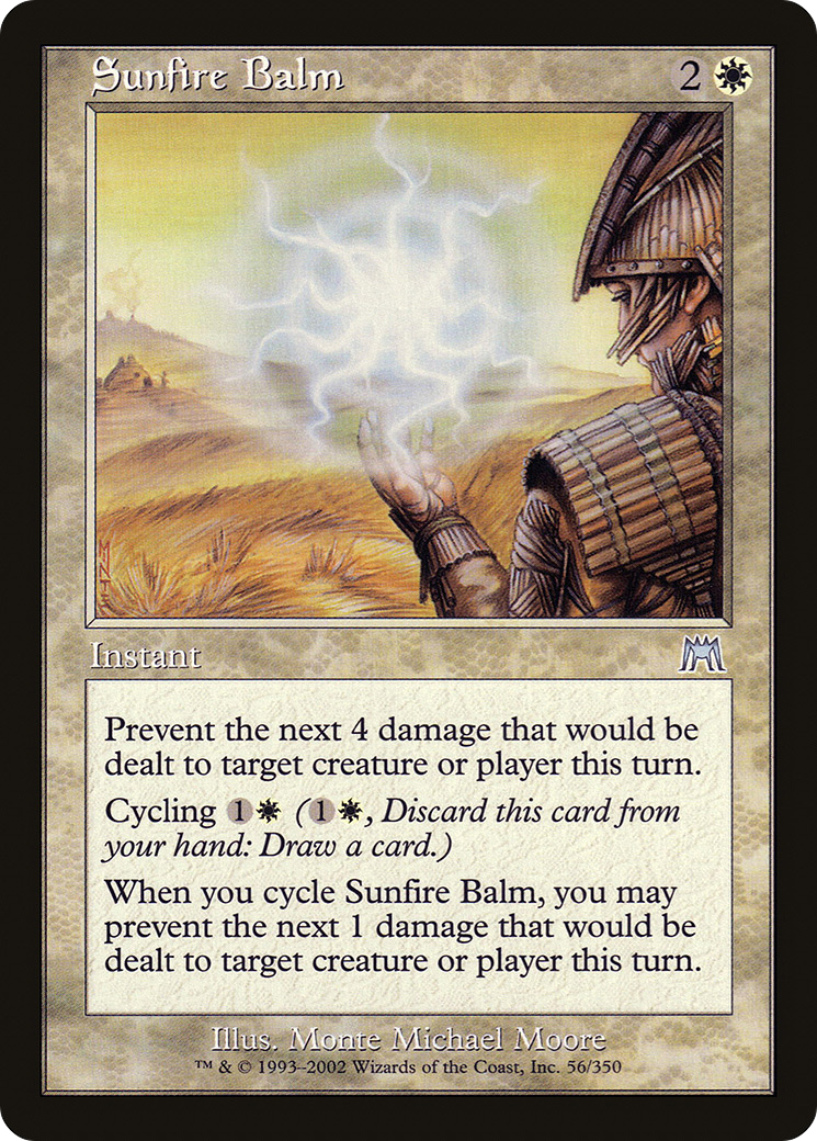 {C} Sunfire Balm [Onslaught][ONS 056] - Misty Mountain Games