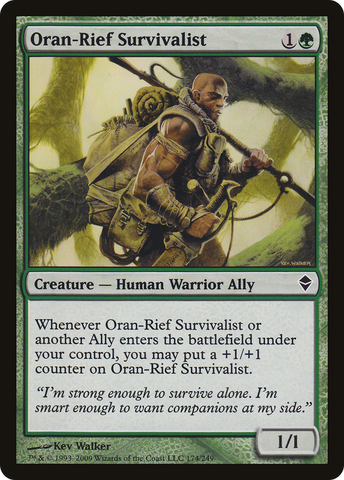 {C} Oran-Rief Survivalist [Zendikar][ZEN 174]
