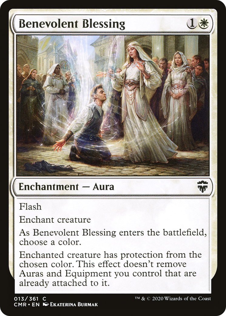 {C} Benevolent Blessing [Commander Legends][CMR 013]