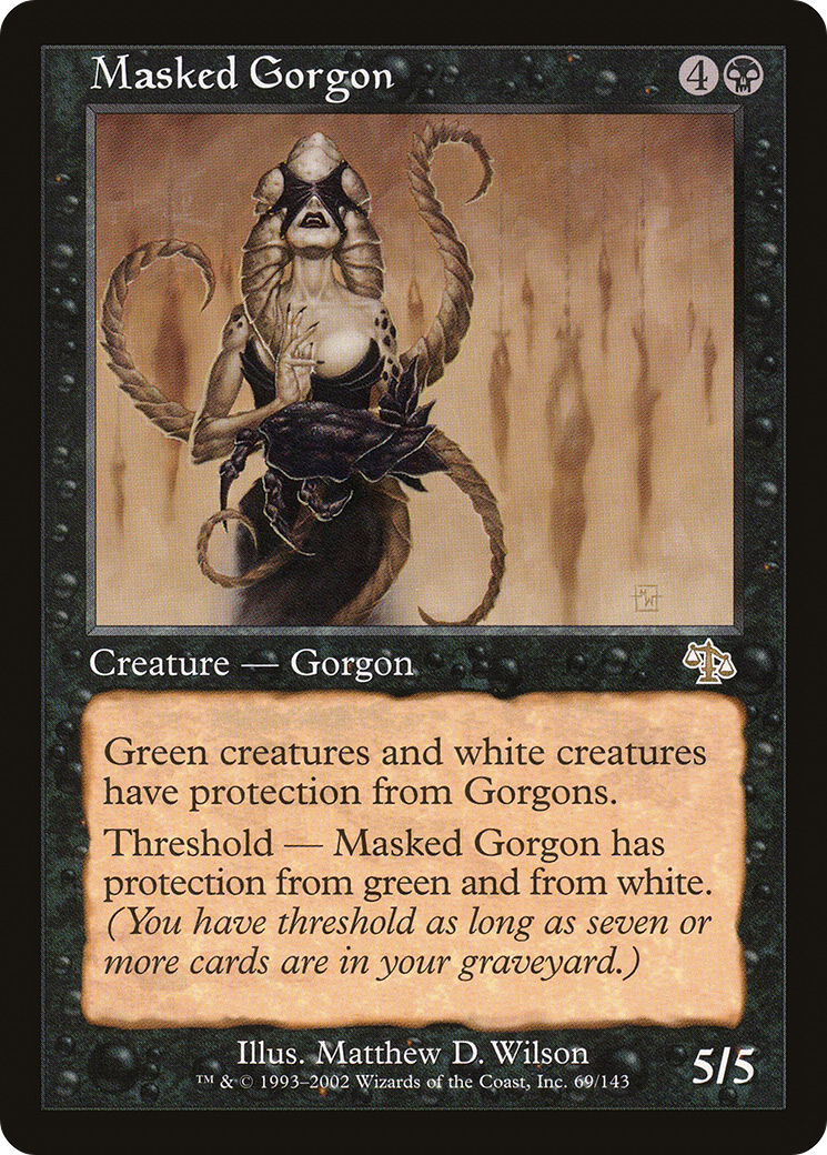 {R} Masked Gorgon [Judgment][JUD 069] - Misty Mountain Games