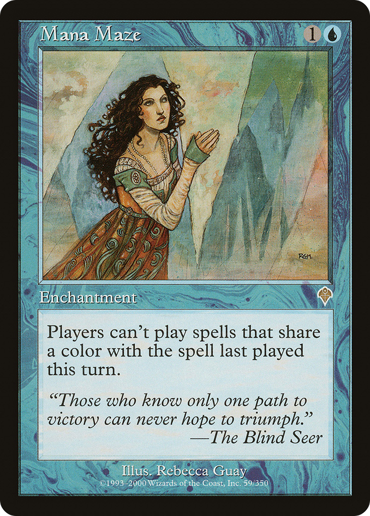 {R} Mana Maze [Invasion][INV 059] - Misty Mountain Games