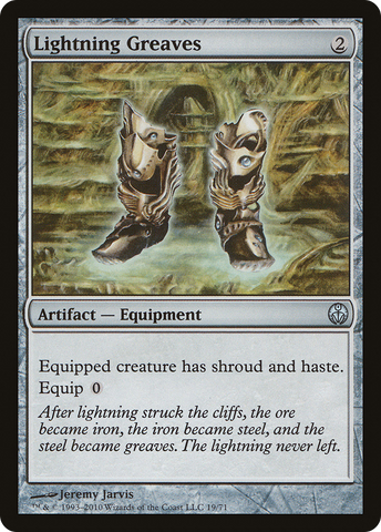 {C} Lightning Greaves [Duel Decks: Phyrexia vs. the Coalition][DDE 019]