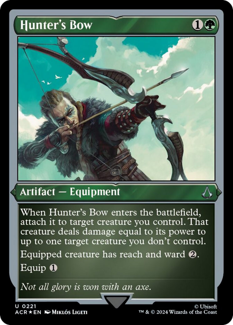 {C} Hunter's Bow (Foil Etched) [Assassin's Creed][ACR 221]