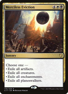 {R} Merciless Eviction [Commander 2017][C17 179]