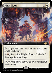 {@R} High Noon (Extended Art) [Outlaws of Thunder Junction][OTJ 314]