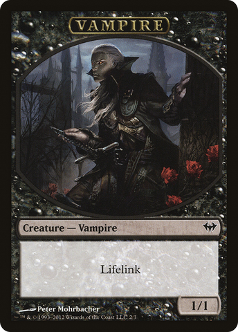 {T} Vampire Token [Dark Ascension Tokens][TDKA 002]
