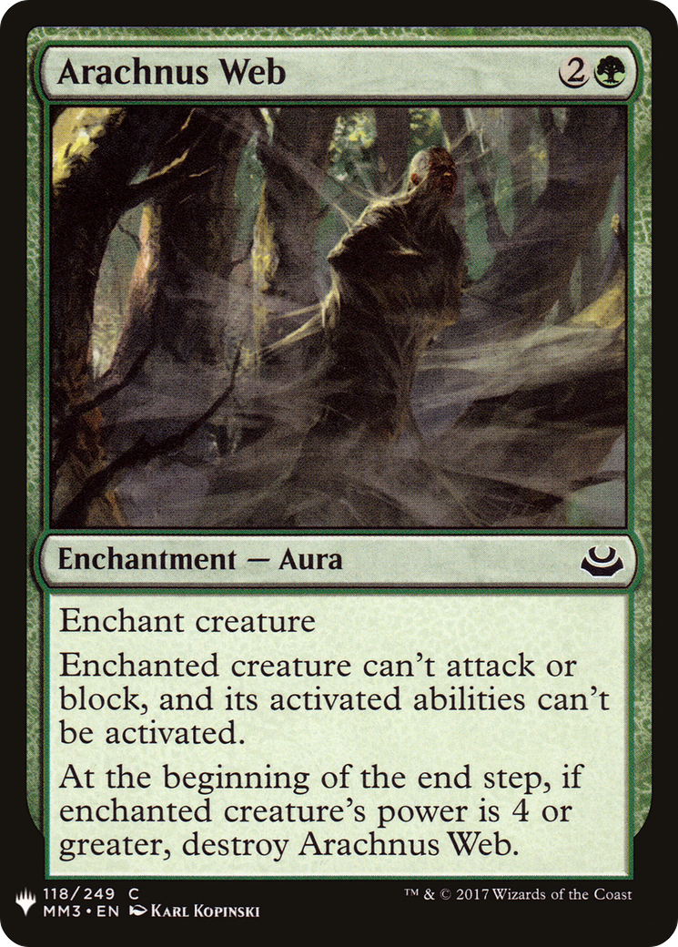 {C} Arachnus Web [Mystery Booster][LS MM3 118]