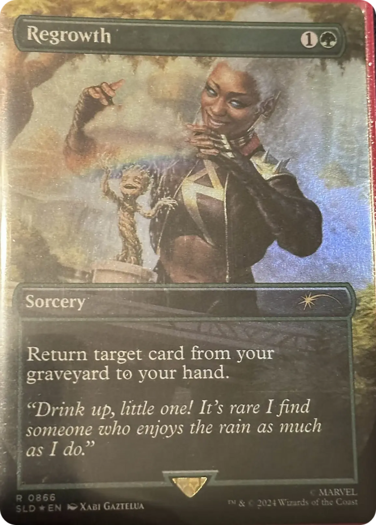 {R} Regrowth (Rainbow Foil) [Secret Lair Drop Series][SLD 866]