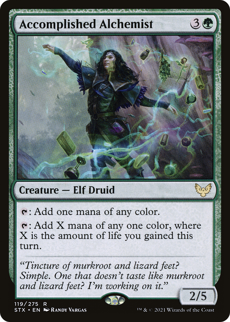 {R} Accomplished Alchemist [Strixhaven: School of Mages][STX 119]