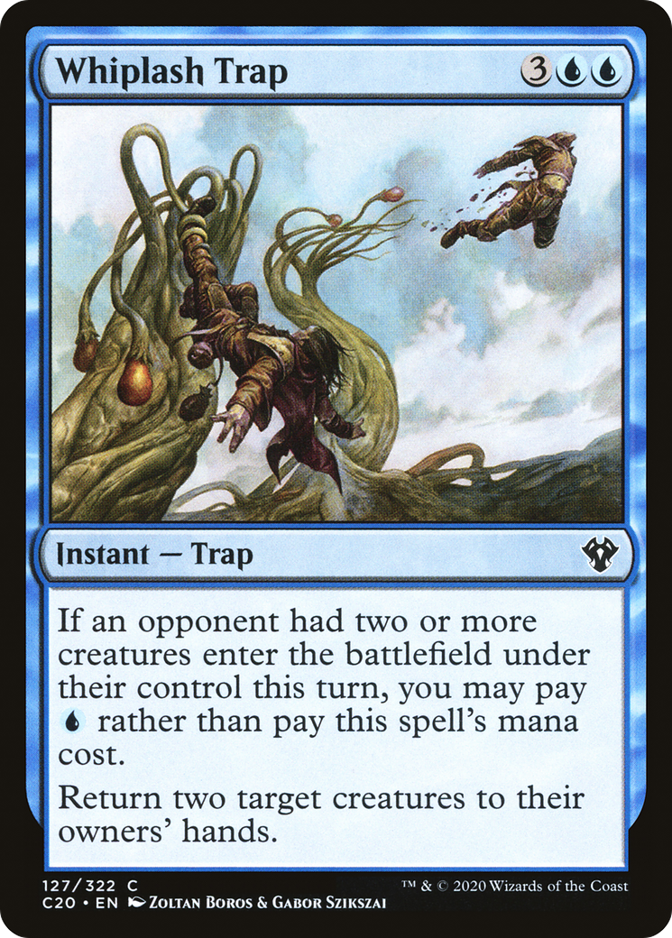 {C} Whiplash Trap [Commander 2020][C20 127]