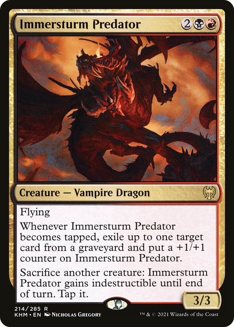 {R} Immersturm Predator [Kaldheim][KHM 214]