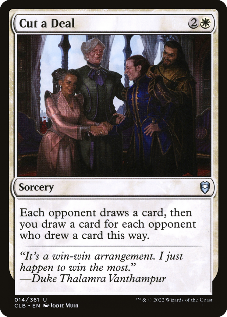 {C} Cut a Deal [Commander Legends: Battle for Baldur's Gate][CLB 014]