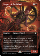 {R} Magus of the Wheel (Borderless Alternate Art) [Commander Masters][CMM 643]