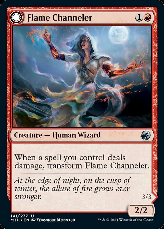 {C} Flame Channeler // Embodiment of Flame [Innistrad: Midnight Hunt][MID 141]