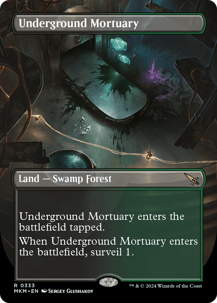 {@R} Underground Mortuary (Borderless) [Murders at Karlov Manor][MKM 333]