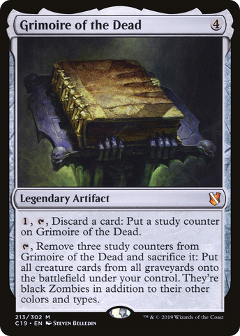 {R} Grimoire of the Dead [Commander 2019][C19 213]