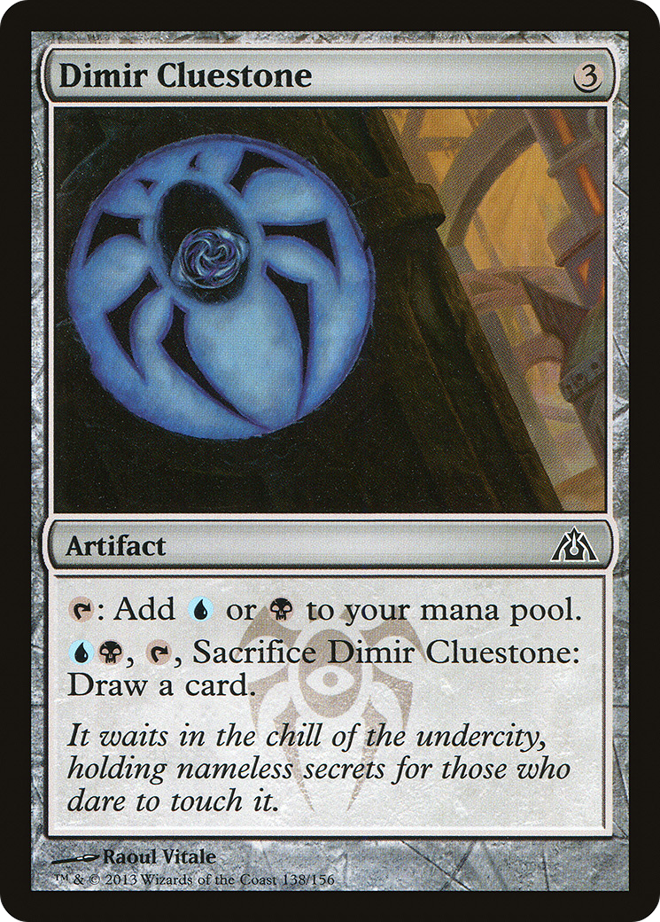 {C} Dimir Cluestone [Dragon's Maze][DGM 138]