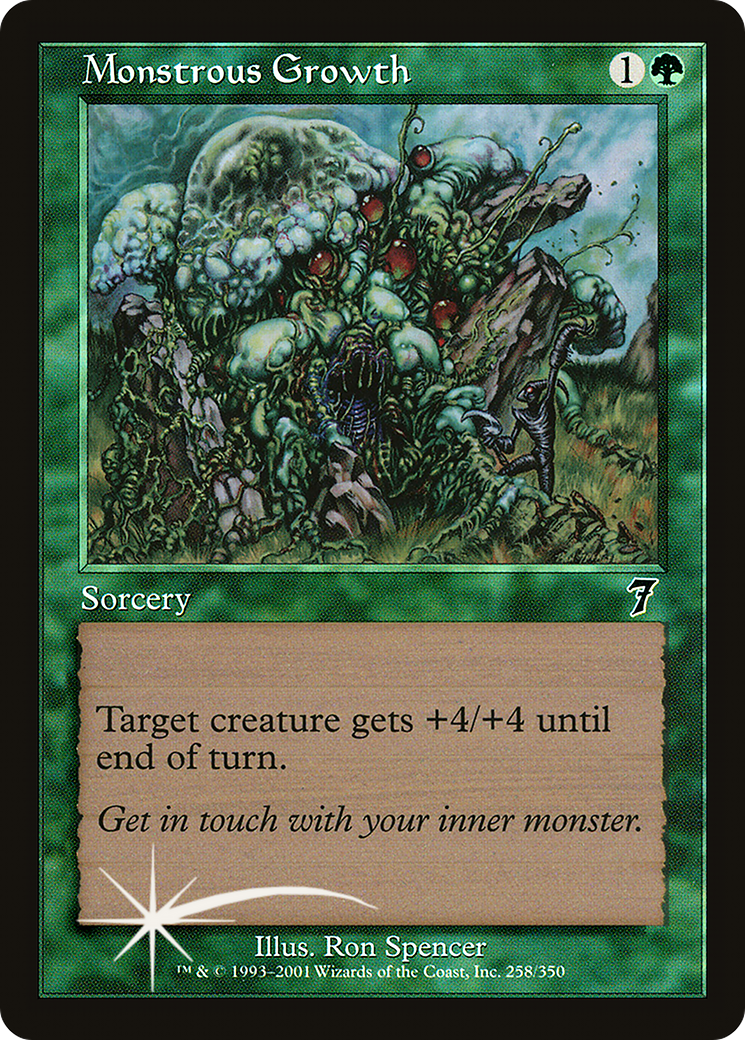 {C} Monstrous Growth [Seventh Edition][7ED 258]