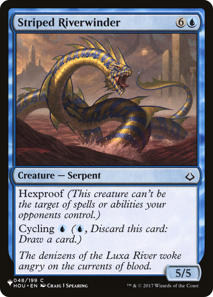 Striped Riverwinder [LIST 048/199]