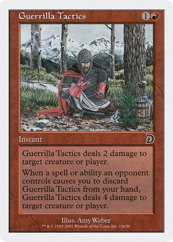 {C} Guerrilla Tactics (Tripwire) [Deckmasters][DKM 13A]