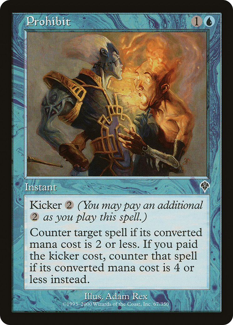{C} Prohibit [Invasion][INV 067] - Misty Mountain Games