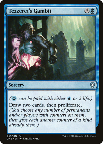 {C} Tezzeret's Gambit [Commander Anthology Volume II][CM2 051]