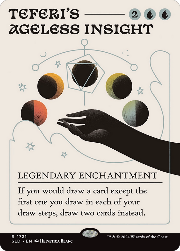 Teferi's Ageless Insight [SLD-1721]  (Borderless) Foil
