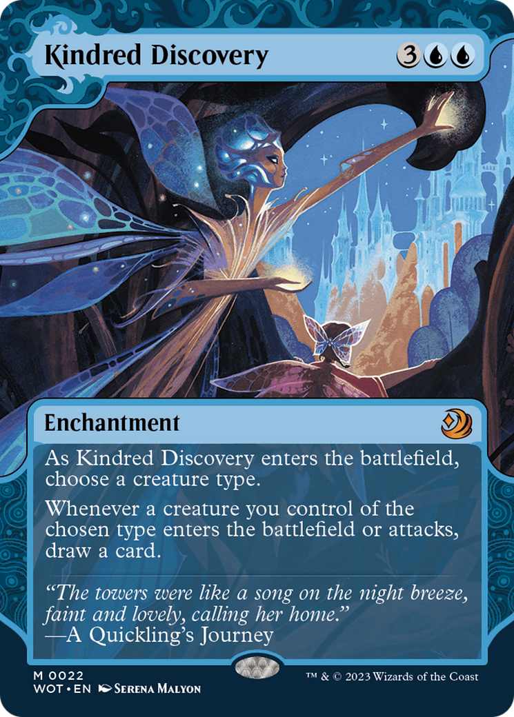 {R} Kindred Discovery [Wilds of Eldraine: Enchanting Tales][WOT 022]