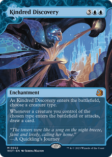 {R} Kindred Discovery [Wilds of Eldraine: Enchanting Tales][WOT 022]