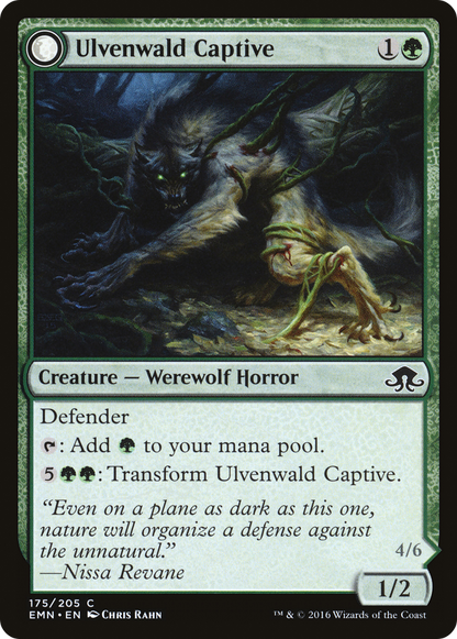 {C} Ulvenwald Captive // Ulvenwald Abomination [Eldritch Moon][EMN 175] - Misty Mountain Games