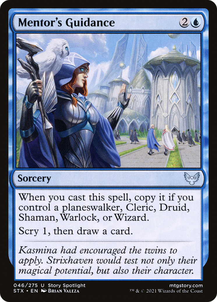 {C} Mentor's Guidance [Strixhaven: School of Mages][STX 046]