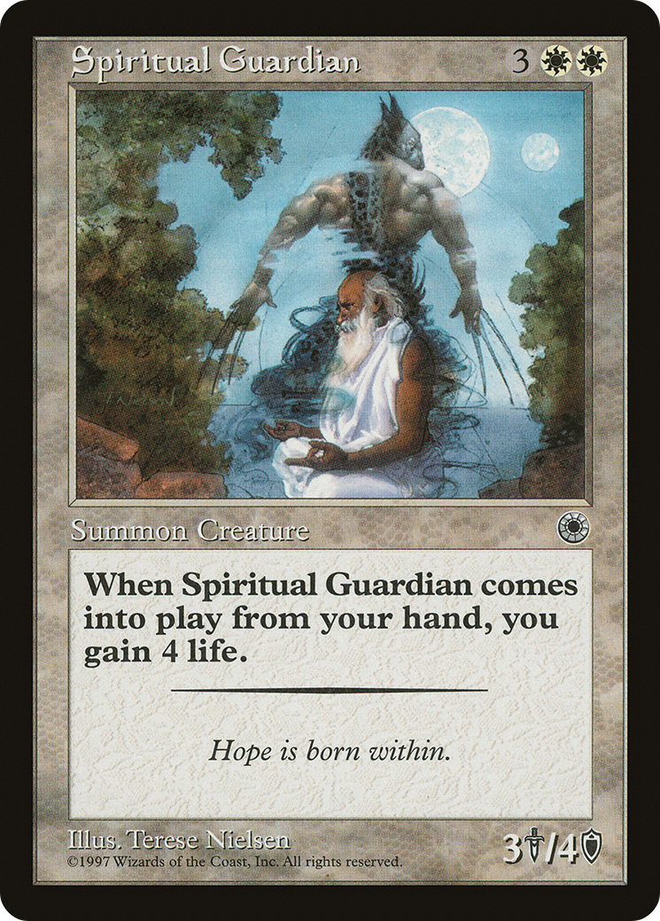 {R} Spiritual Guardian [Portal][POR 027] - Misty Mountain Games