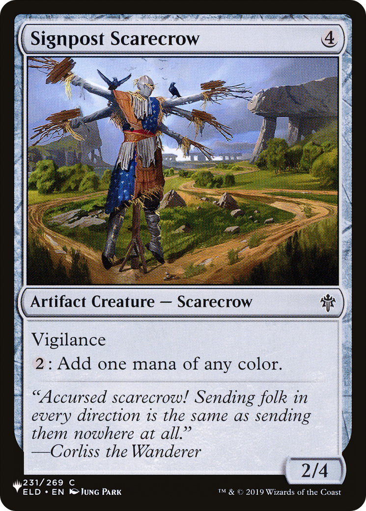 Signpost Scarecrow [LIST ELD-231]