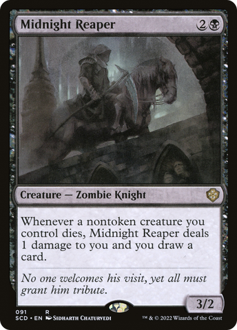 {R} Midnight Reaper [Starter Commander Decks][SCD 091]