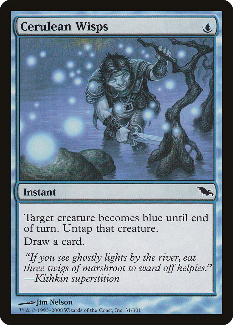 {C} Cerulean Wisps [Shadowmoor][SHM 031]