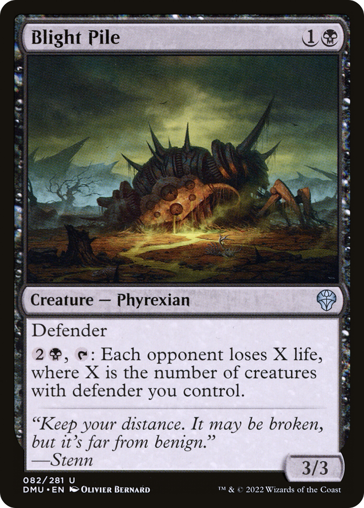{C} Blight Pile [Dominaria United][DMU 082]