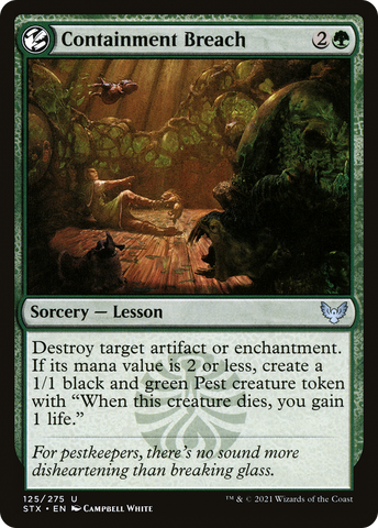 {C} Containment Breach [Strixhaven: School of Mages][STX 125]