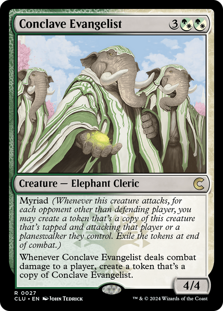{R} Conclave Evangelist [Ravnica: Clue Edition][CLU 027]