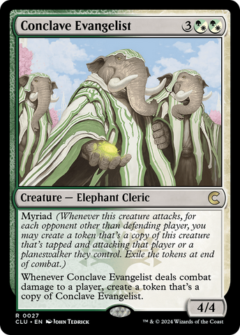 {R} Conclave Evangelist [Ravnica: Clue Edition][CLU 027]
