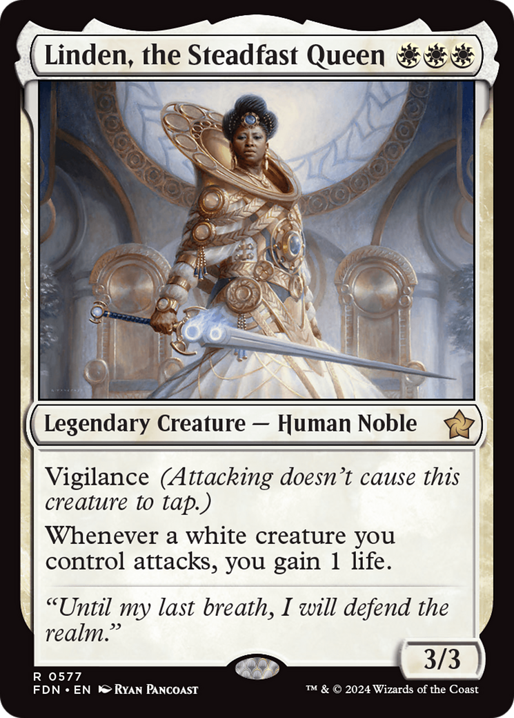 {@R} Linden, the Steadfast Queen [Foundations][FDN 577]