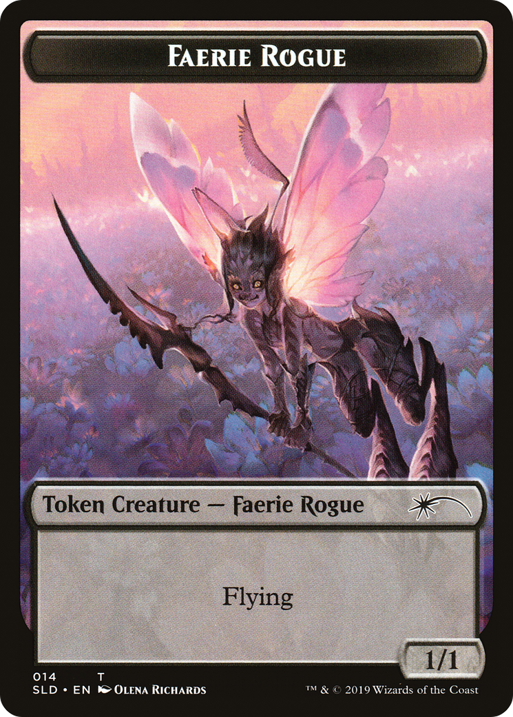 {T} Faerie Rogue Token (014) [Secret Lair Drop Series][SLD 014]