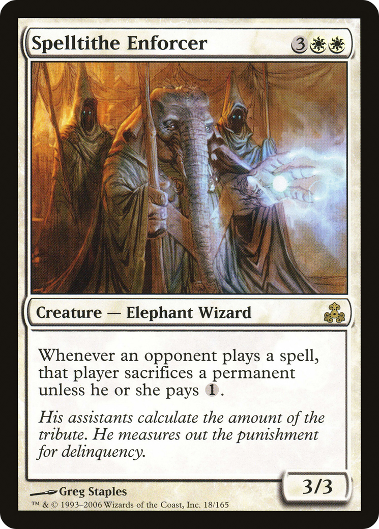 {R} Spelltithe Enforcer [Guildpact][GPT 018]