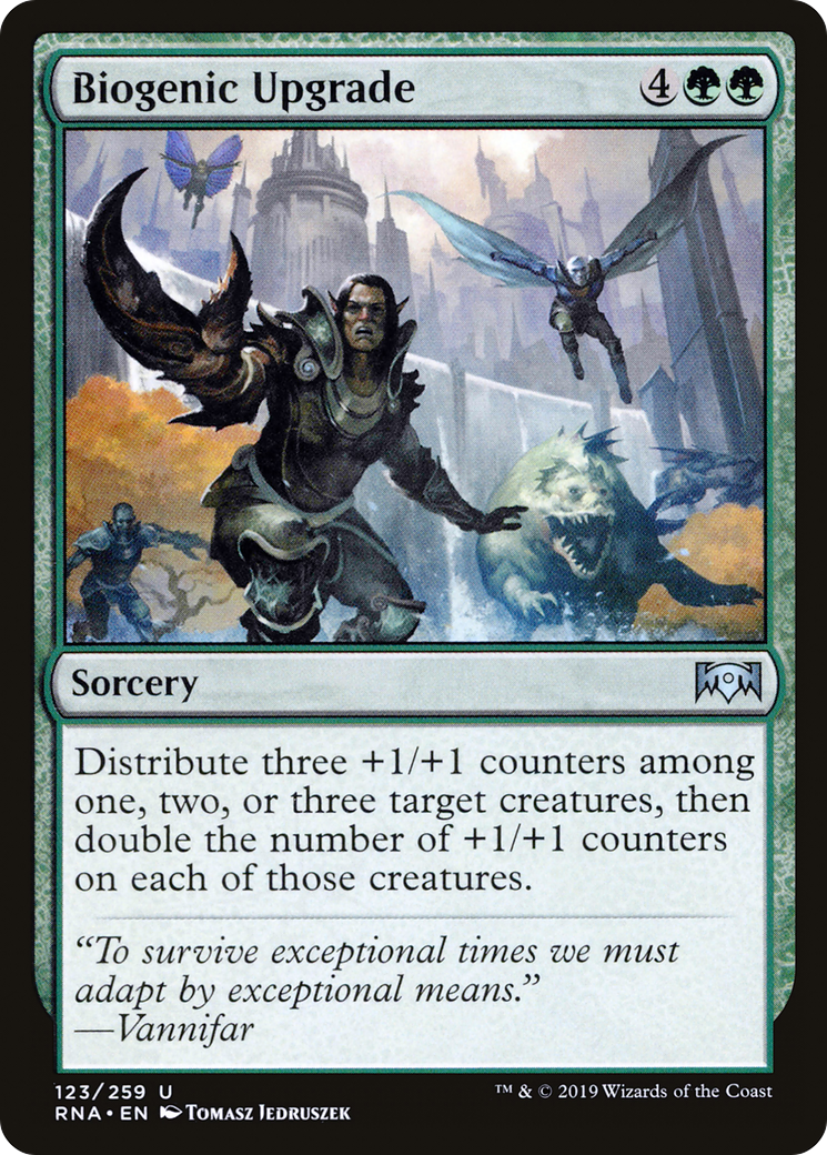 {C} Biogenic Upgrade [Ravnica Allegiance][RNA 123]
