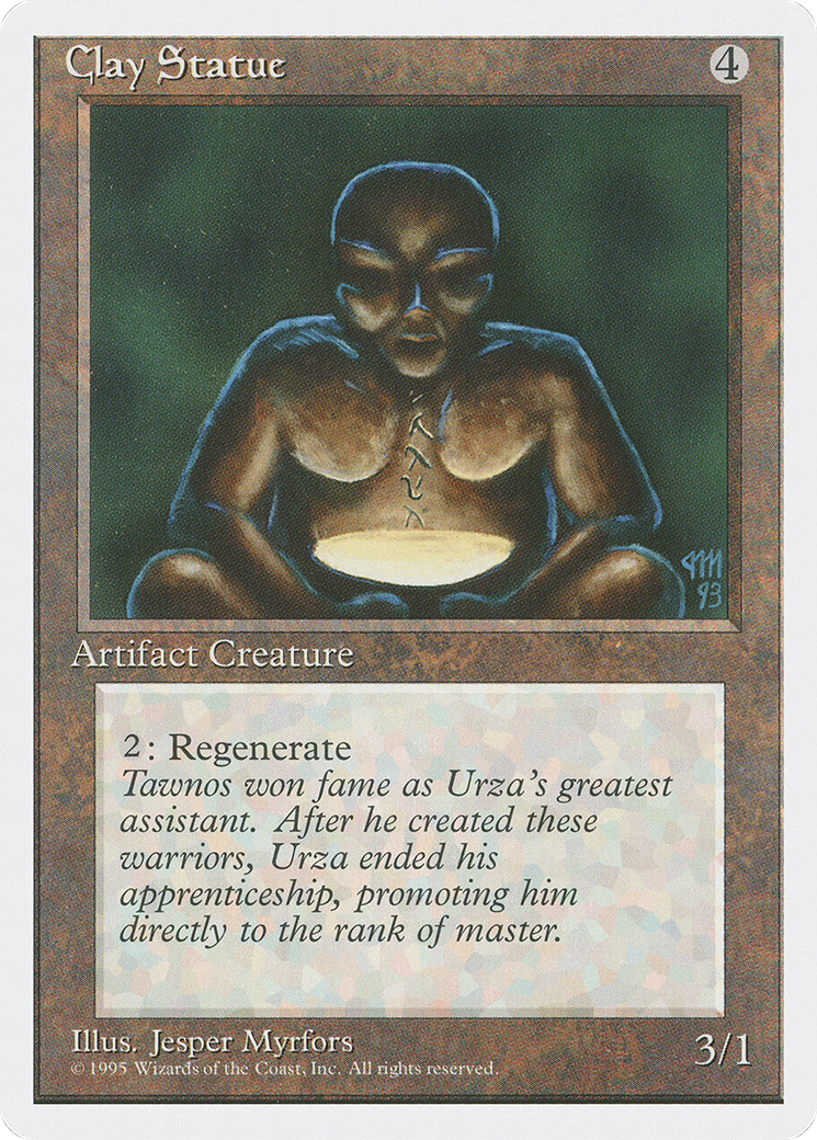 {C} Clay Statue [Fourth Edition][4ED 305]
