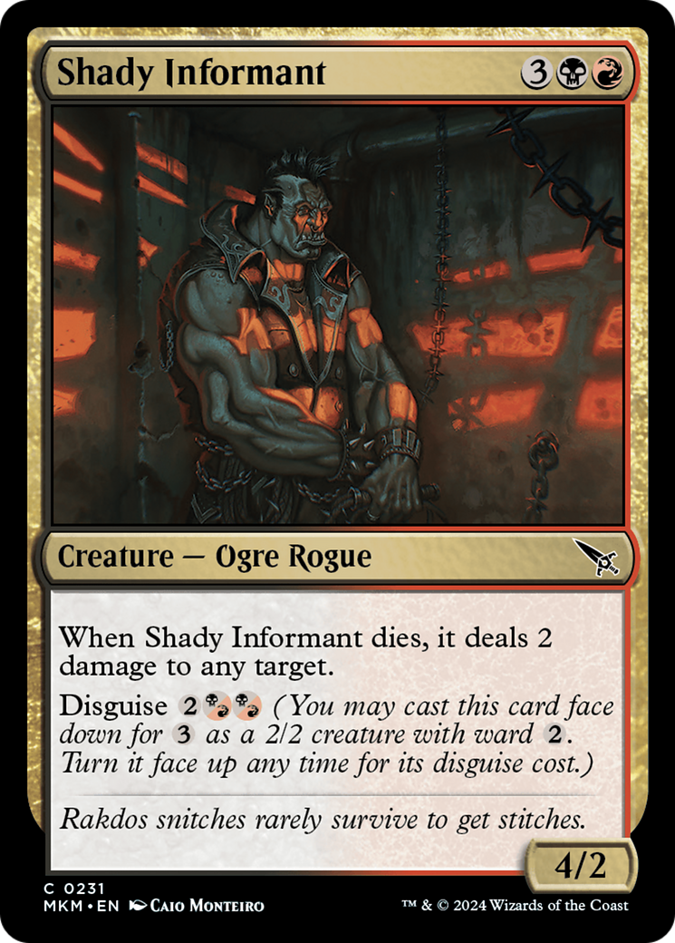 {@C} Shady Informant [Murders at Karlov Manor][MKM 231]