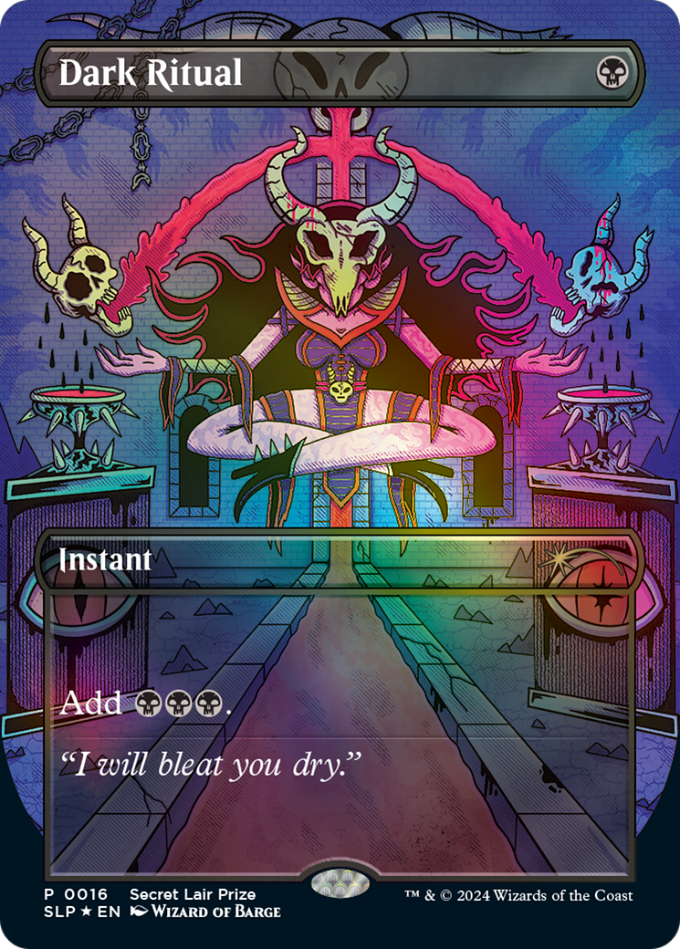 {R} Dark Ritual [Secret Lair Showdown][SLP 016]