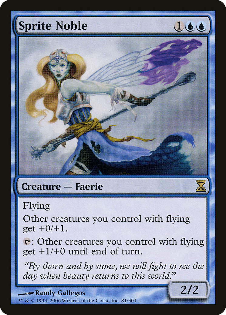 {R} Sprite Noble [Time Spiral][TSP 081] - Misty Mountain Games